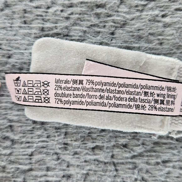 Victorias Secret Bra Womens 36D White Dream Angels Lined Demi Lace Underwire - Picture 11 of 16